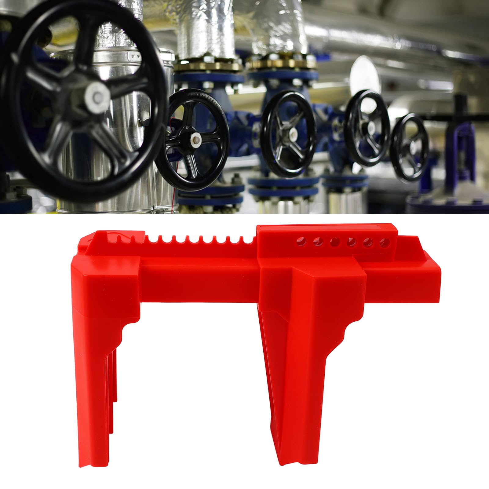 Adjustable Ball Valve Lock Heavy Duty Industrial Lockout Tagout Devices for Industrial Settings