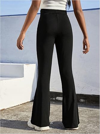 Sequin Pants Floerns Women's Plus Size Rhinestone Bell Bottom