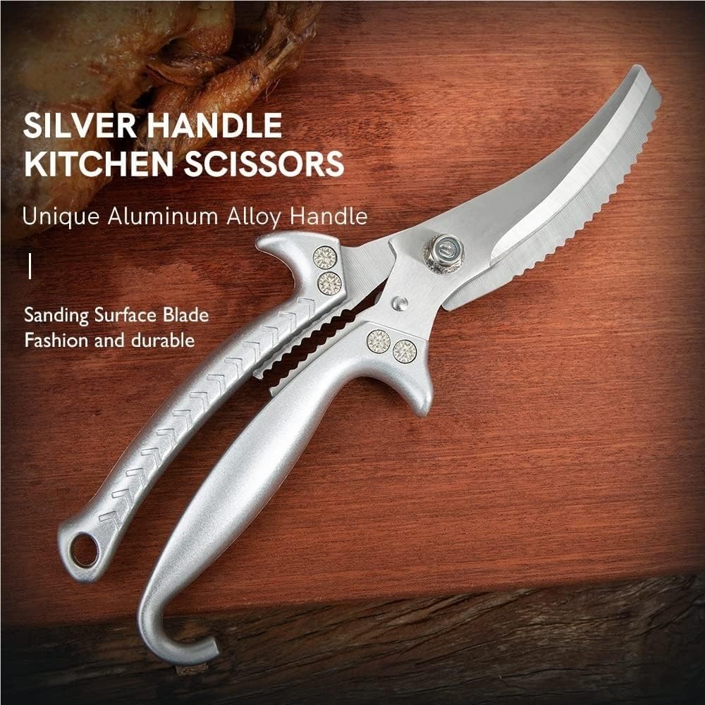 Kitchen Poultry Shears, Professional Heavy-duty Scissors With Thickened Blades, Suitable For Chicken Bones And Vegetables
