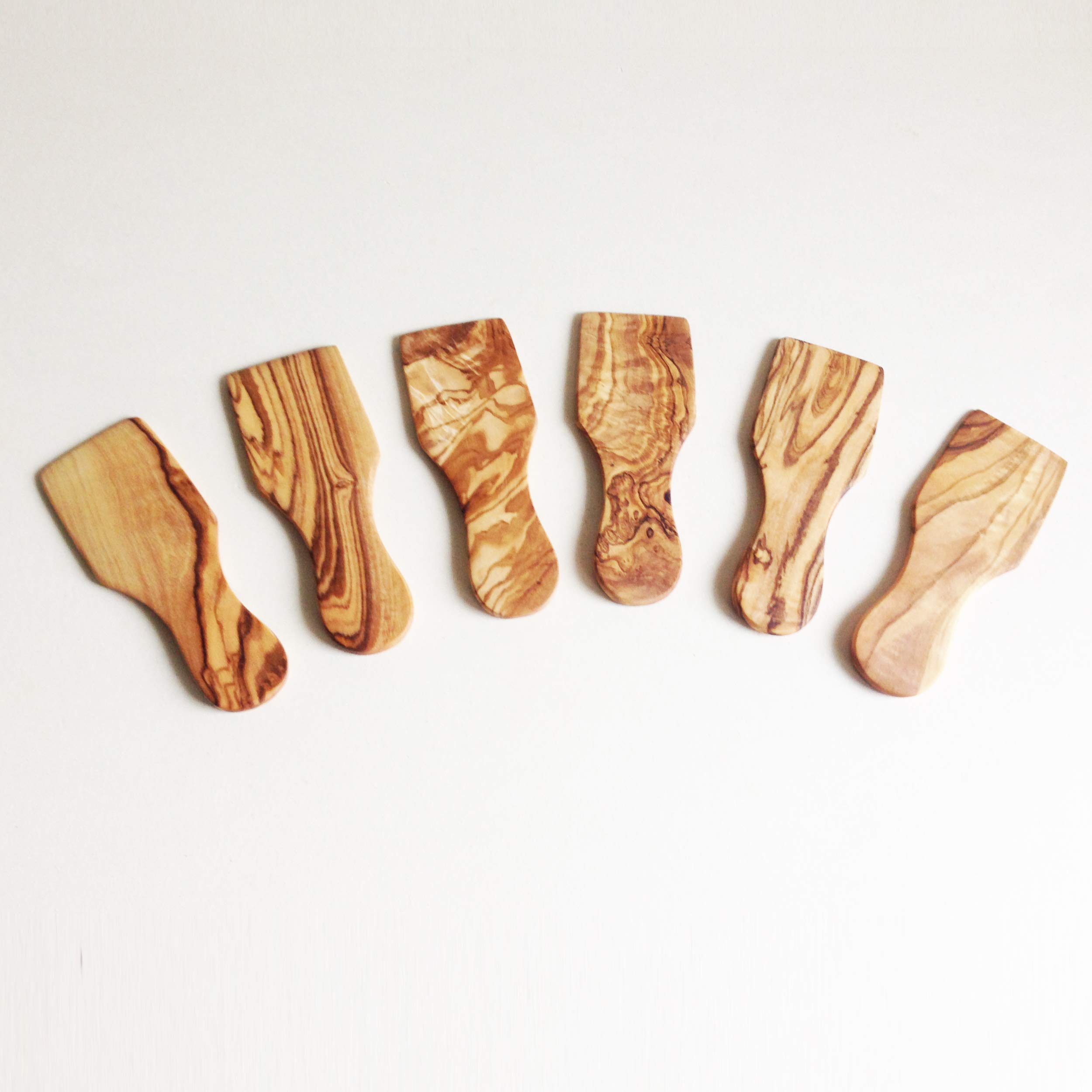 Pure Olive Wood spatel set van olijfhout Pure Olive Wood spatel set van olijfhout