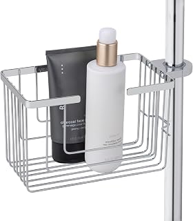 Wenko Supporto per Asta Doccia MOD. Valognes Caddy in Acciaio Inox per Doccia Senza...