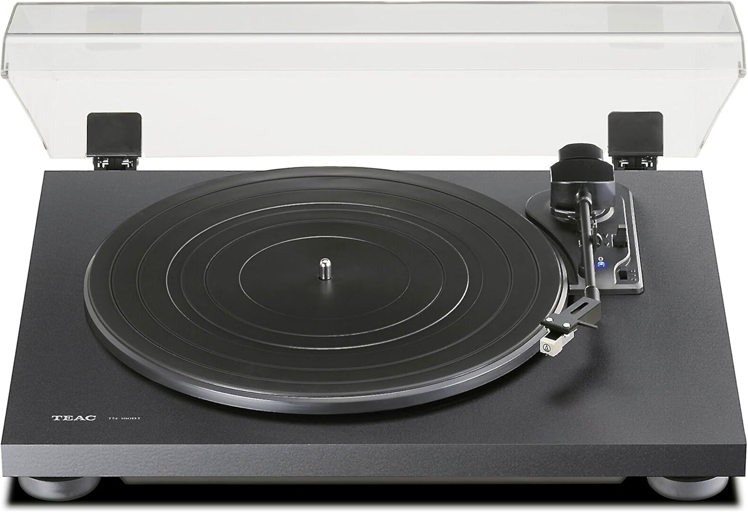 TEAC TN-180-BT-A3 Turntable with dust cover open