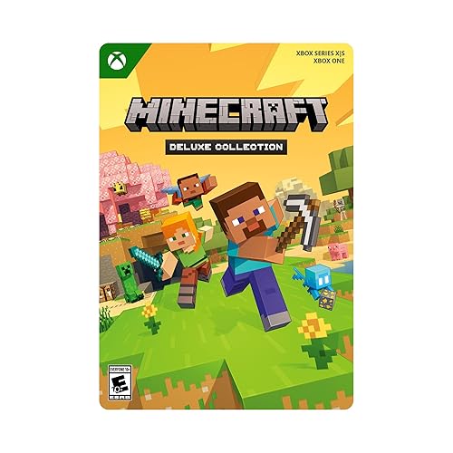 Minecraft: Deluxe Collection – Xbox Series X|S and Xbox One [Digital Code]