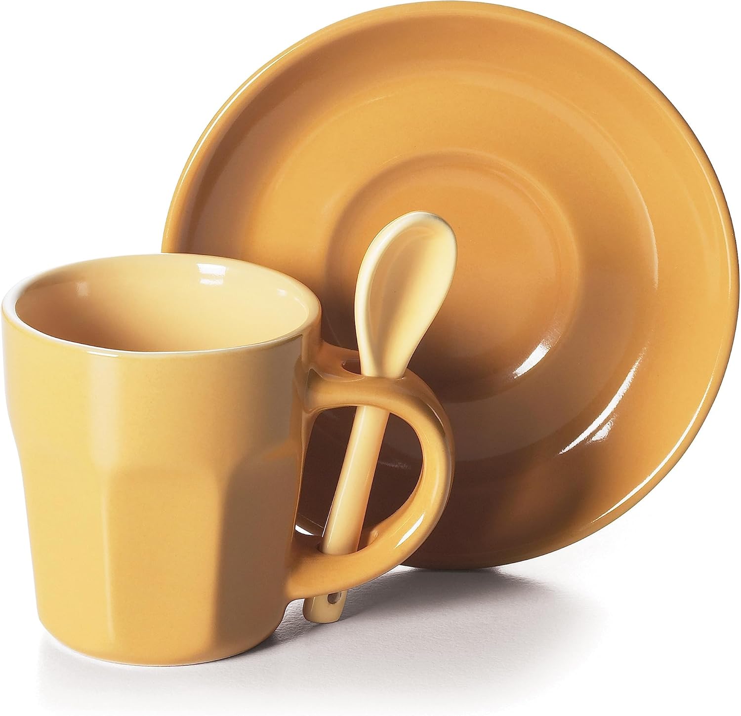 Excelsa Embrace Set Coffee Cups, Ceramic, 6pcs, Multicolor, ‎5.2 x 5.5 x 6.5 cm; 1.45 kg