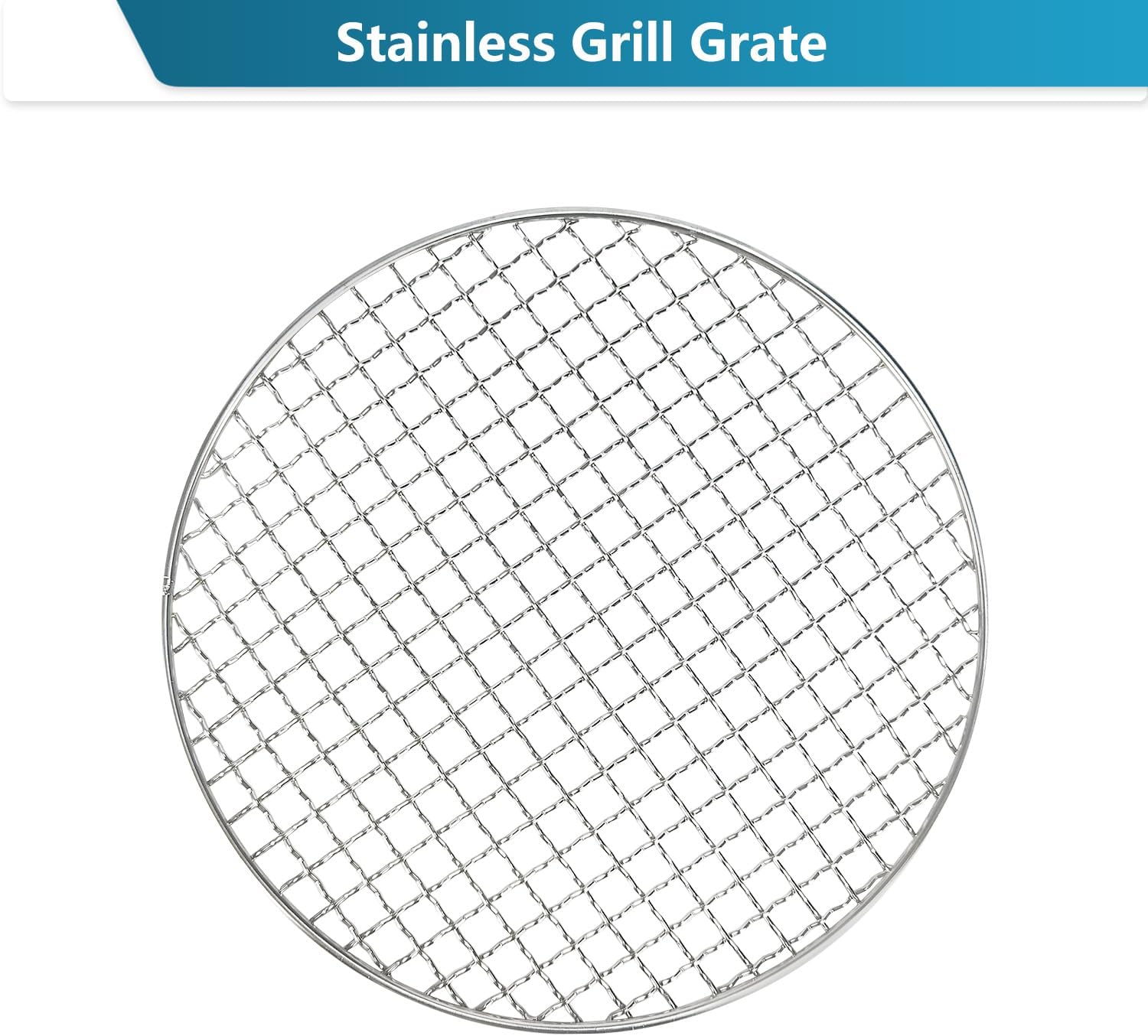 YBTMG Folding Campfire Tripod with 304 Stainless Steel Grill, Heavy Duty Cast Iron Camping Stand for Cooking Dutch Oven for BBQ Picnic Hiking Fishing Travel