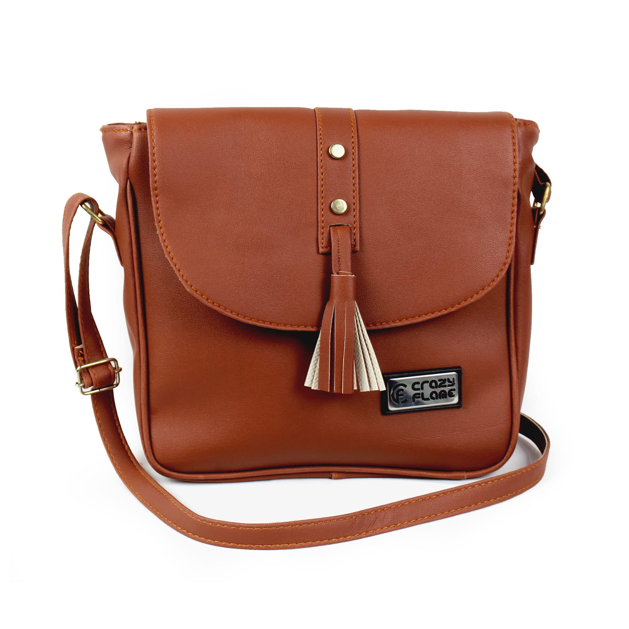Stylish Sling Bag for Women (Tan Colour) (B0BP19KSS8) Amazon Price History, Amazon Price Tracker