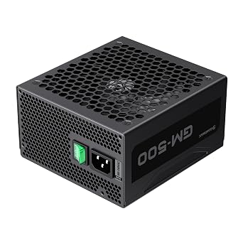 GAMEMAX 500W 80+ Bronze Fully Modular Power Supply, ATX with Active PFC, 100240V Full Range, Ultra Silent 140mm Fan, Premium Taiwan Capacitors GM-500 Modular
