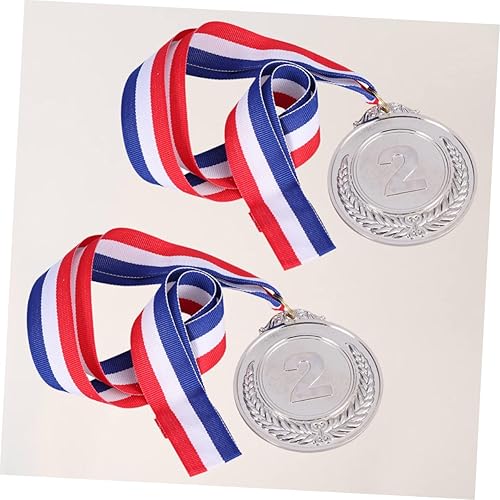 Miniatura 4 de Kisangel 6 Pcs Winner Medals Living The Dream Metal Award Medals Second Prize Medal Highest Achievement Medal The Medal Wheat Winner Medal