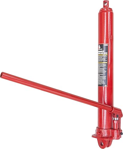 Miniatura 9 de Gata de cilindro largo Torin 3 toneladas Rojo