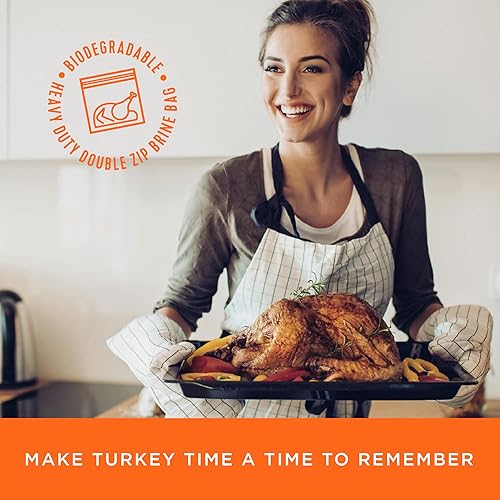 Miniatura 2 de Fire & Flavor All Natural- Kit de salmuera de hierbas perfectas para pavo, perfecto para asar, asar a la parrilla, ahumar, freír, 16.6 onzas