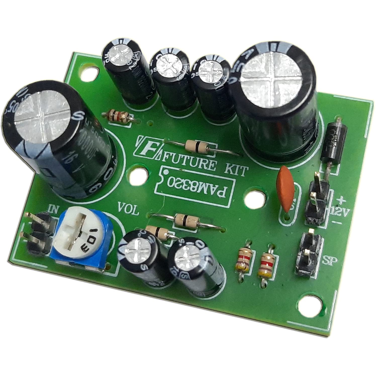 Future Kit Mono Audio Amplifier - DIY Educational Soldering Kit - 20W Class D 12V - FK682