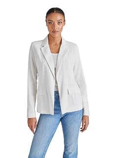 Steve Madden Apparel Payton Blazer White Medium