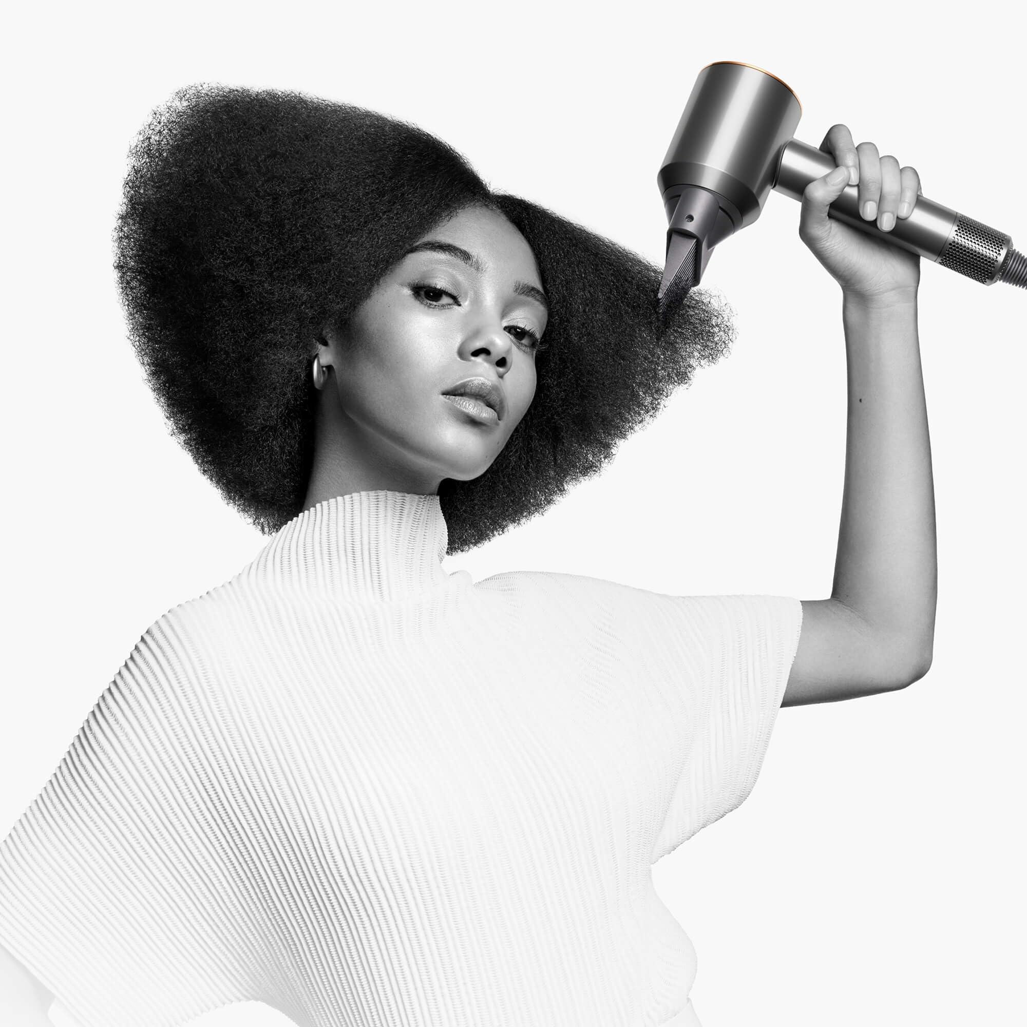 Dyson Supersonic™ secador de pelo – Rizado+Muy rizado (Azul de Prusia/Cobre intenso)