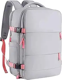 Mochila Viagem Avião Aeroporto Low Cost Ergonômica à Prova D'água Reforçada Bagagem de Mão