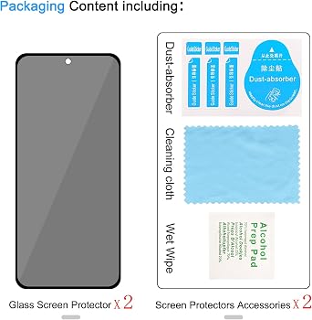 Privacy Screen Protector for Samsung Galaxy S24+ /S24 Plus 6.7