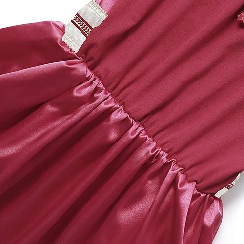 Miniatura 3 de Vestido de princesa Elena para niñas, Avalor Elena, disfraz de cosplay para niños, Halloween, sin mangas, vestido de baile