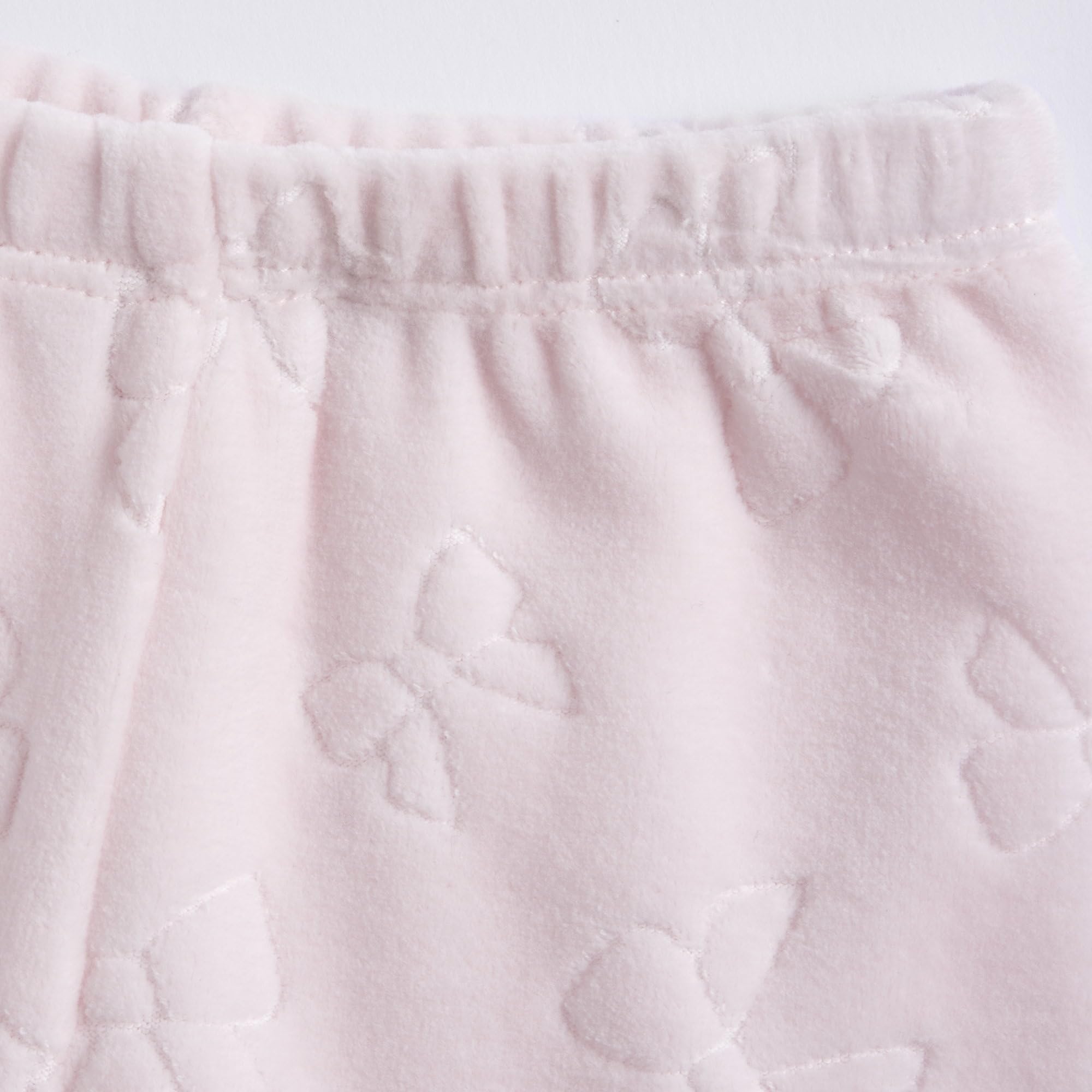 Chicco en Velours Doux Fw25 253 Ensemble avec Sweat Shirt et Leggings Bébé Fille