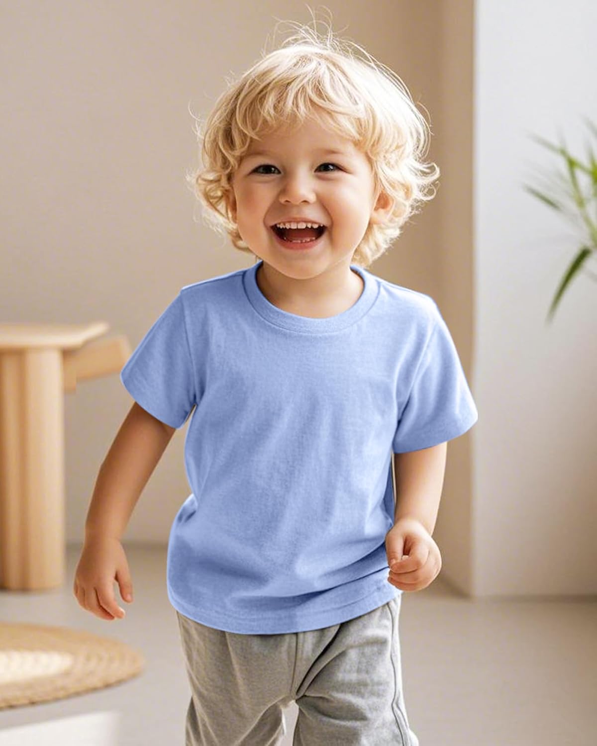 3 Pack Baby Boys Short Sleeve Cotton T-Shirts Toddler Boy Clothes Tee Size 18M-5T - Image 7