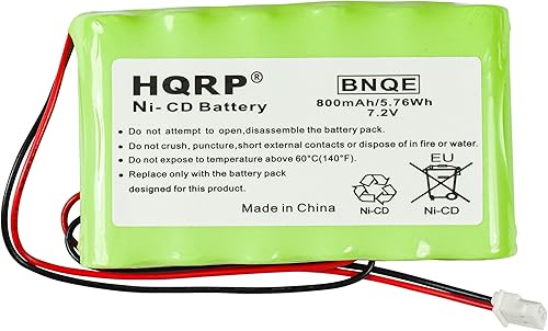 Miniatura 5 de HQRP Batería compatible con First Alert ReadyGuard LYNXRCHKITHC LYNXRCHKIT-HC Reemplazo