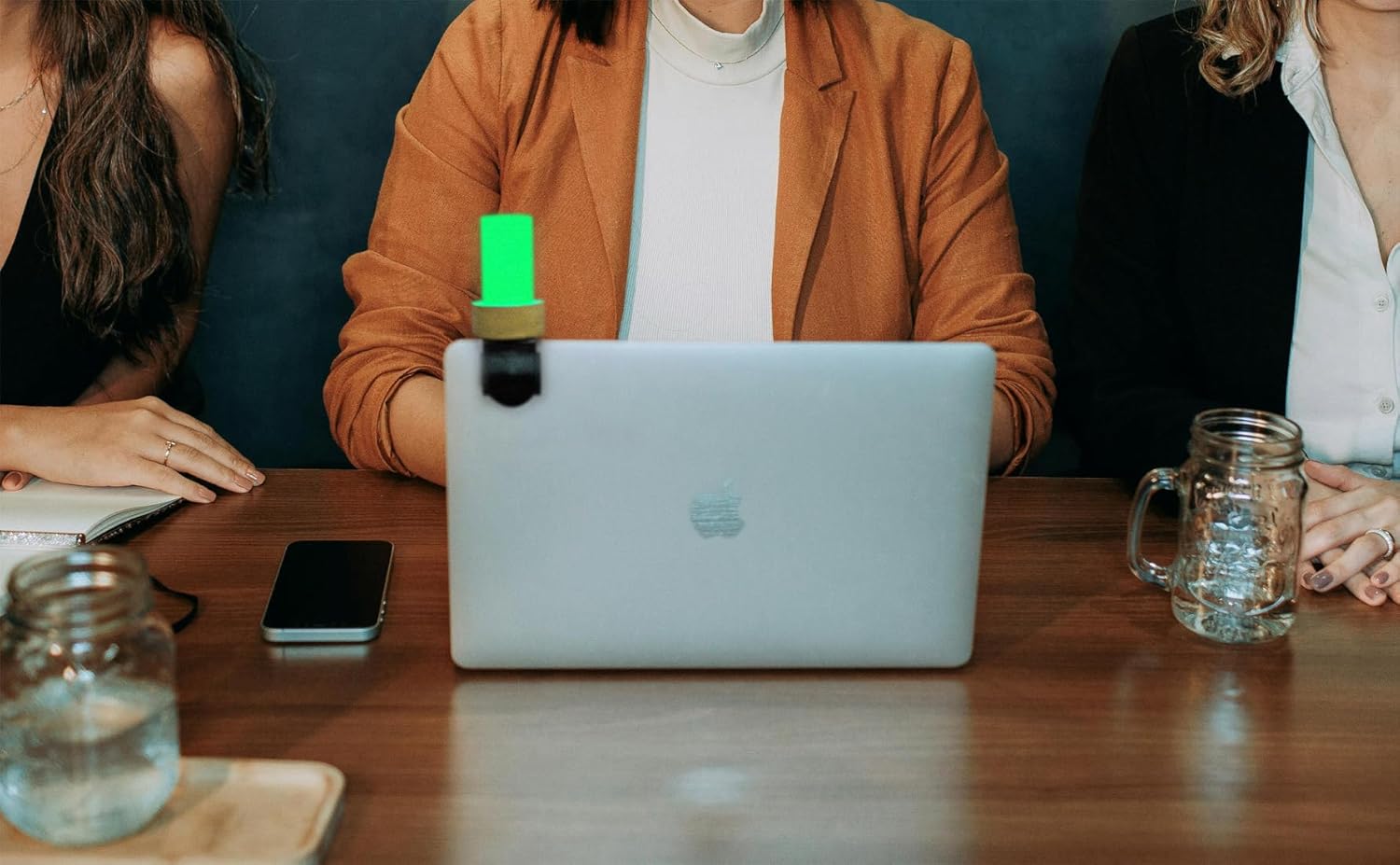 Clip Busy Light Standard for The Office / 59 inch USB Cable LED Indicator – Workspace Distractions and Boosts Productivity/Do not Disturb Indicator - Free Busy Light