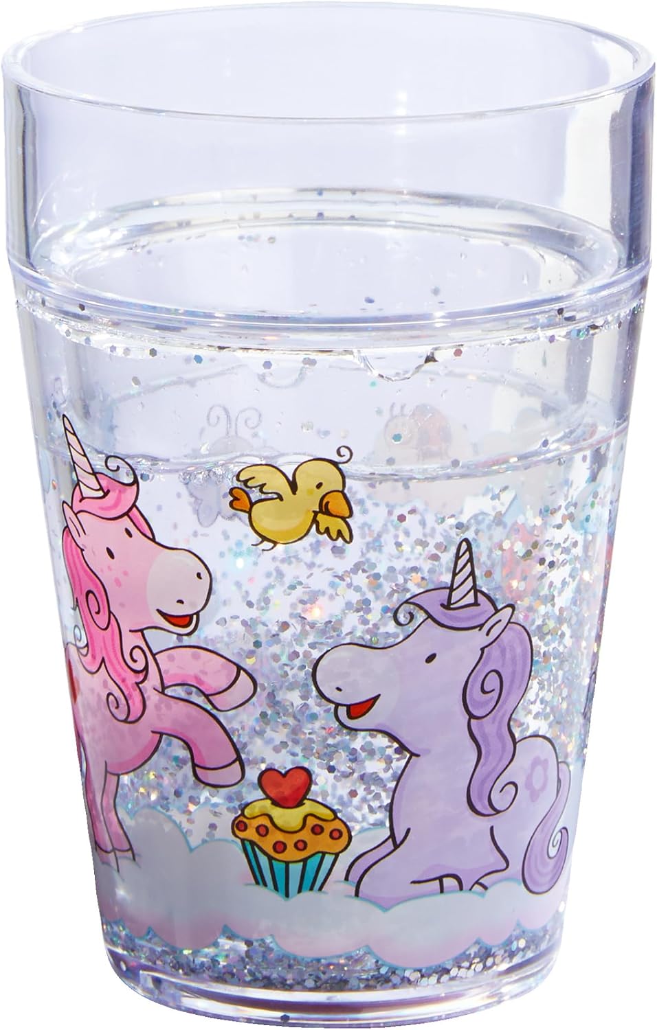Glitzerbecher Einhorn Glitzerglück