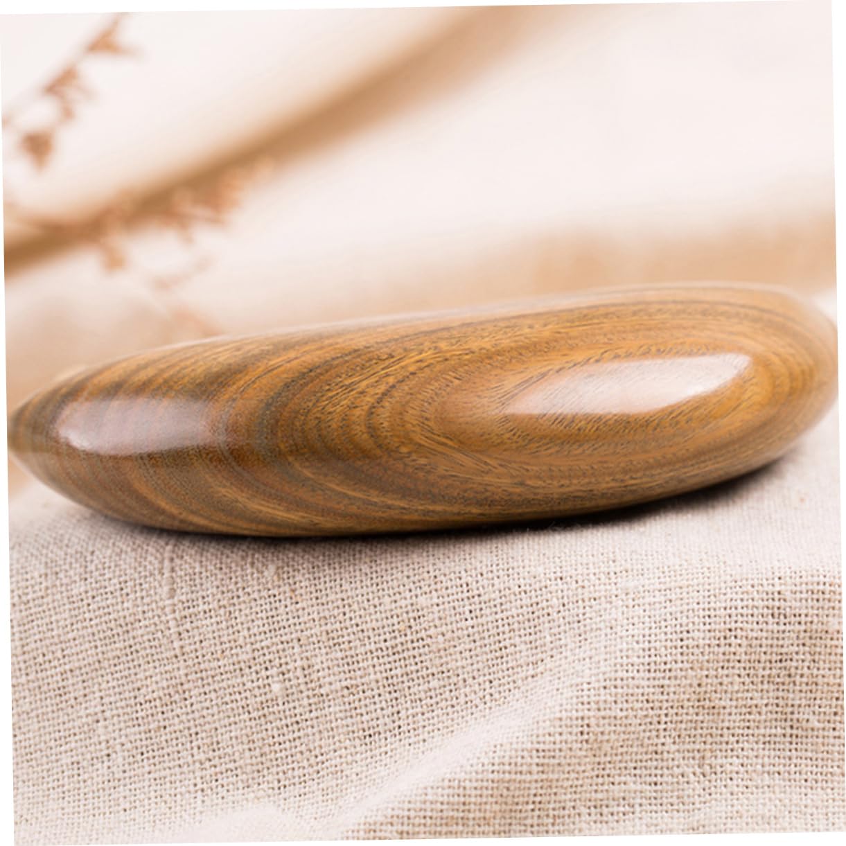 FOMIYES Peine de Peine de Cuerno de Búfalo Unisex Ligero de Barbero de Estilismo Creativo para Cortar el Cabello