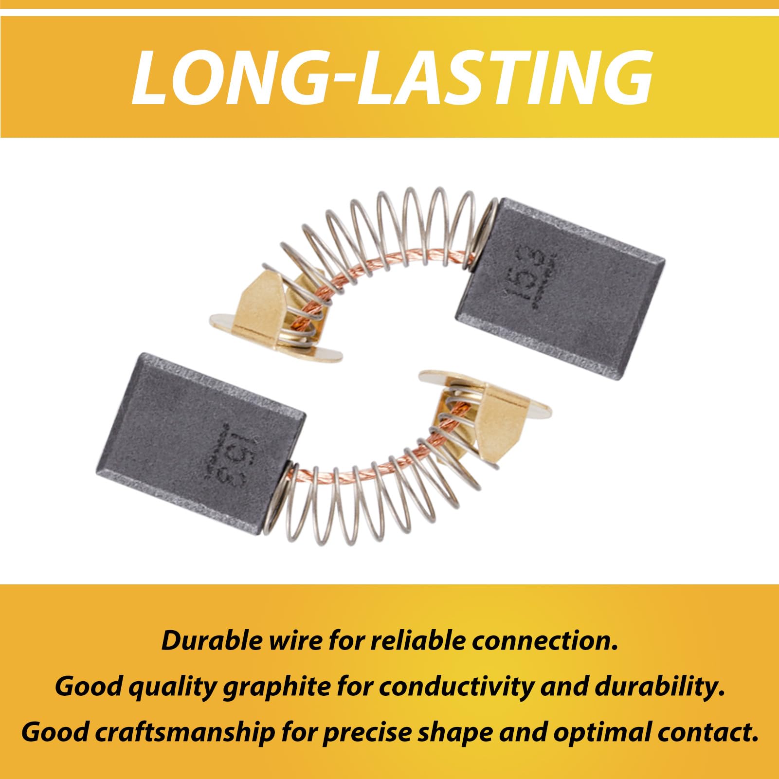 Lot De 4 Brosses De Scie De Table Pour Moteur DW745 DWE7490X