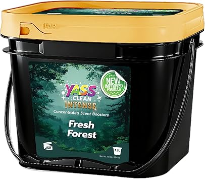 Yass Clean In-Wash Scent Booster Beads, Long Lasting Laundry Beads for Odor Protection, Fresh Scent Booster Beads, Laundry Scent Booster Fresh Forest Scen Extender, 63.5 Oz
