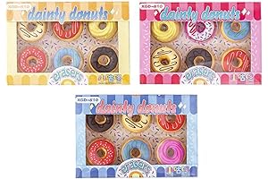 Pull Apart Donut Erasers: Fun and Educational Food Erasers for Kids