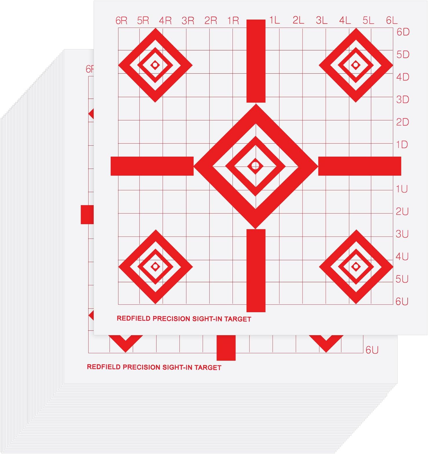 Colarr 200 Sheets Range Targets Shooting Sight in Targets Paper, 16 x 16 Inch, for Shooting Enthusiasts Indoors and Outdoors