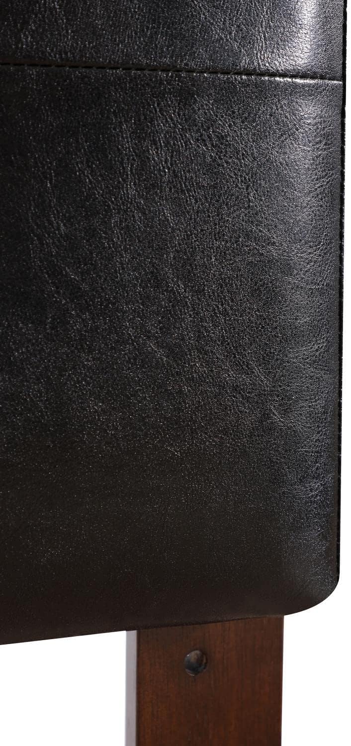 Indoor Modern Home Decorative Super Nova Black Twin Upholstered Tufted Panel Headboard