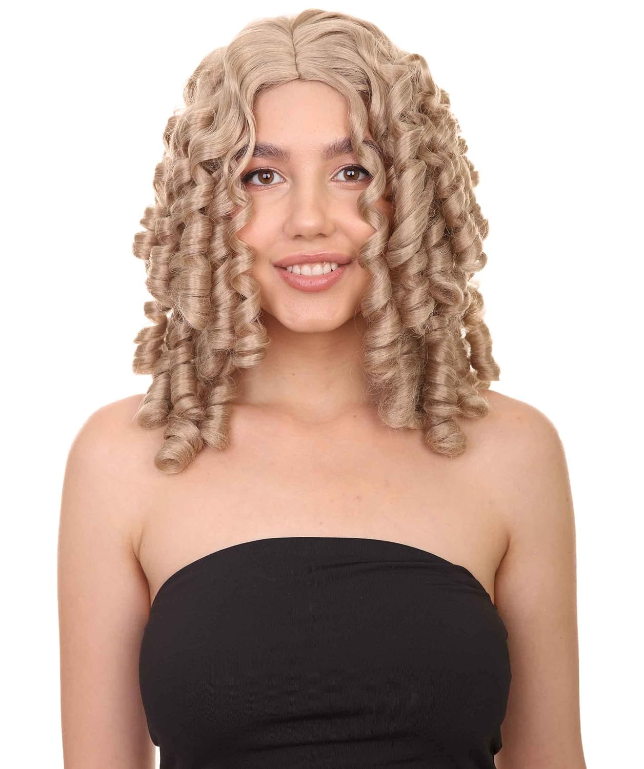 Colonial Lady Blonde Wig HW-3405