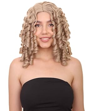 Colonial Lady Blonde Wig HW-3405
