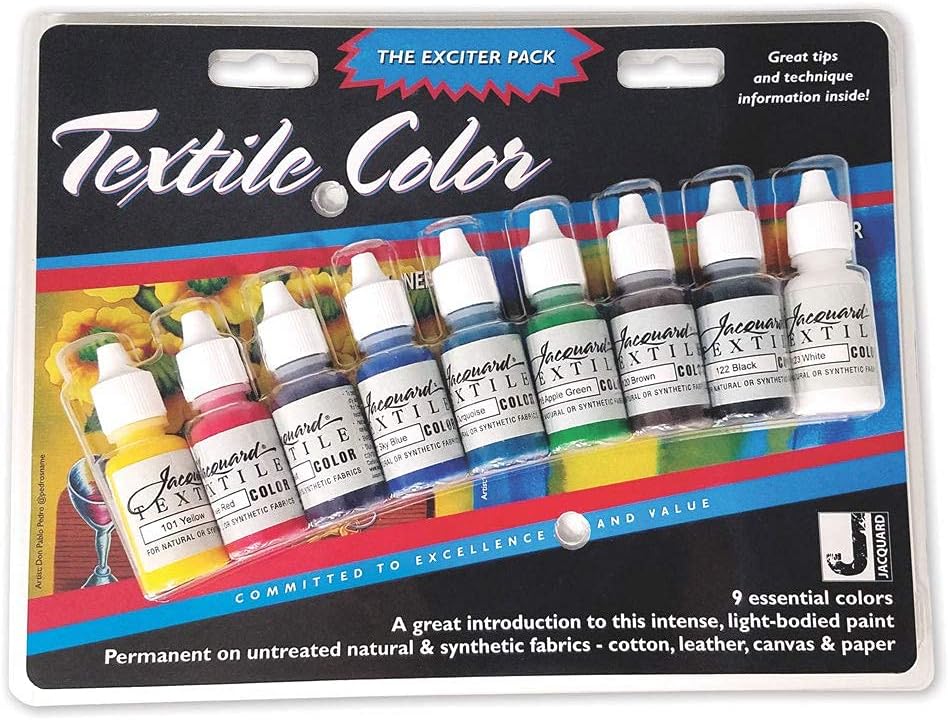 Textile Color Exciter Pack 9 Colors