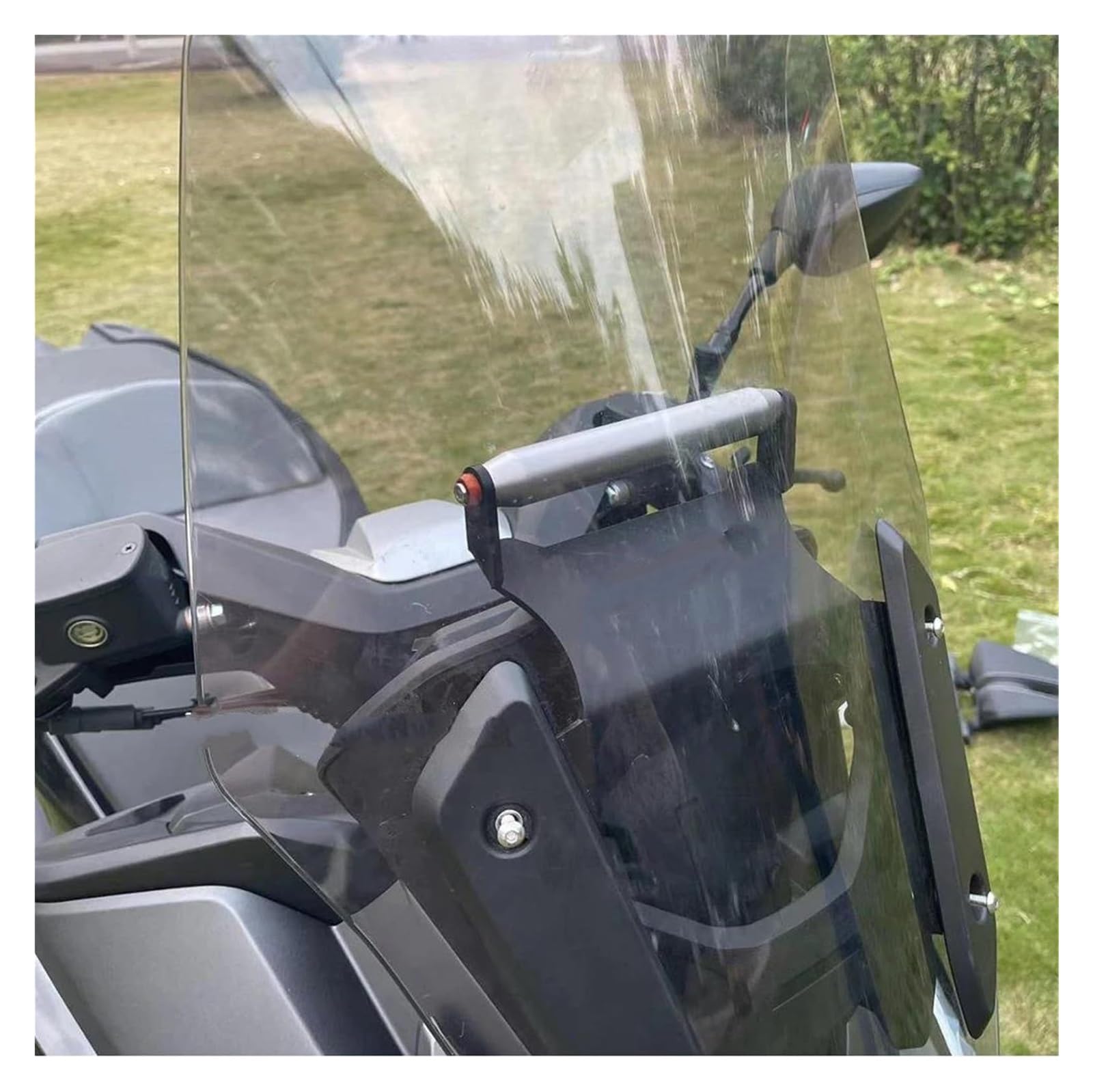 Support GPS Moto pour VOGE pour SR250GT 2023-2025 Support De Navigation GPS pour Téléphone D'adaptateur Guidon Moto(12MM 2)