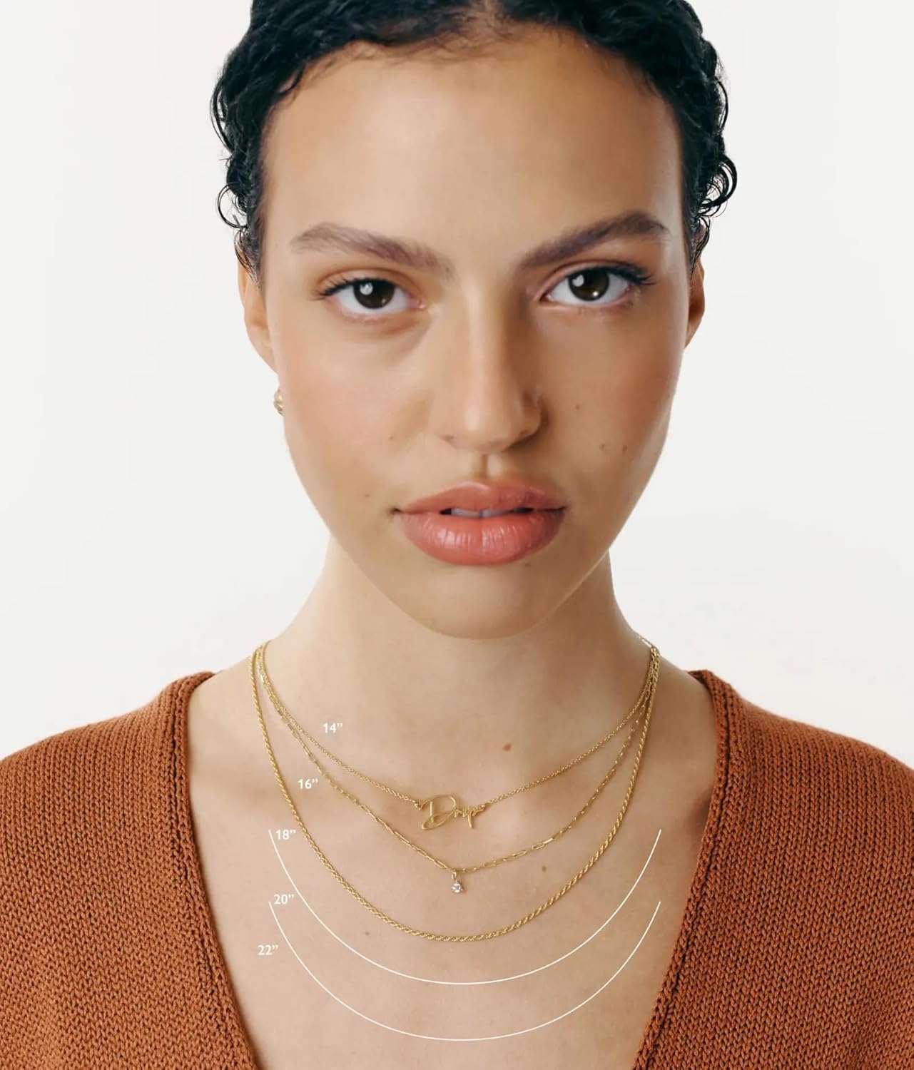 OAK & LUNA - Personalized Ivy Paperclip Chain Necklace - Custom Engraved Jewelry for Her, Women - Gift for Mother's Day, Birthday, Christmas - Image 6