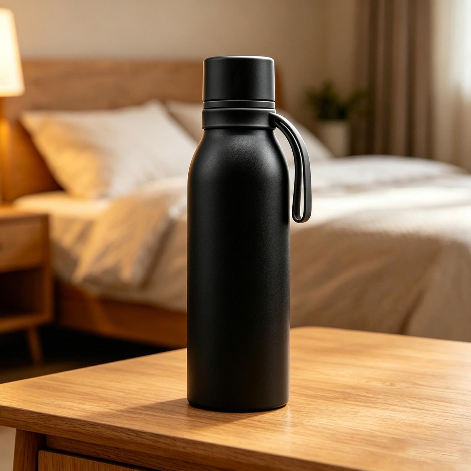Borracce Termiche in Acciaio Tumbler da Viaggio 550ml | Tumbler Isolato Da Escursionismo per Campeggio Trekking Viaggi Outdoor Palestra Allenamento Fitness Pendolarismo Ufficio