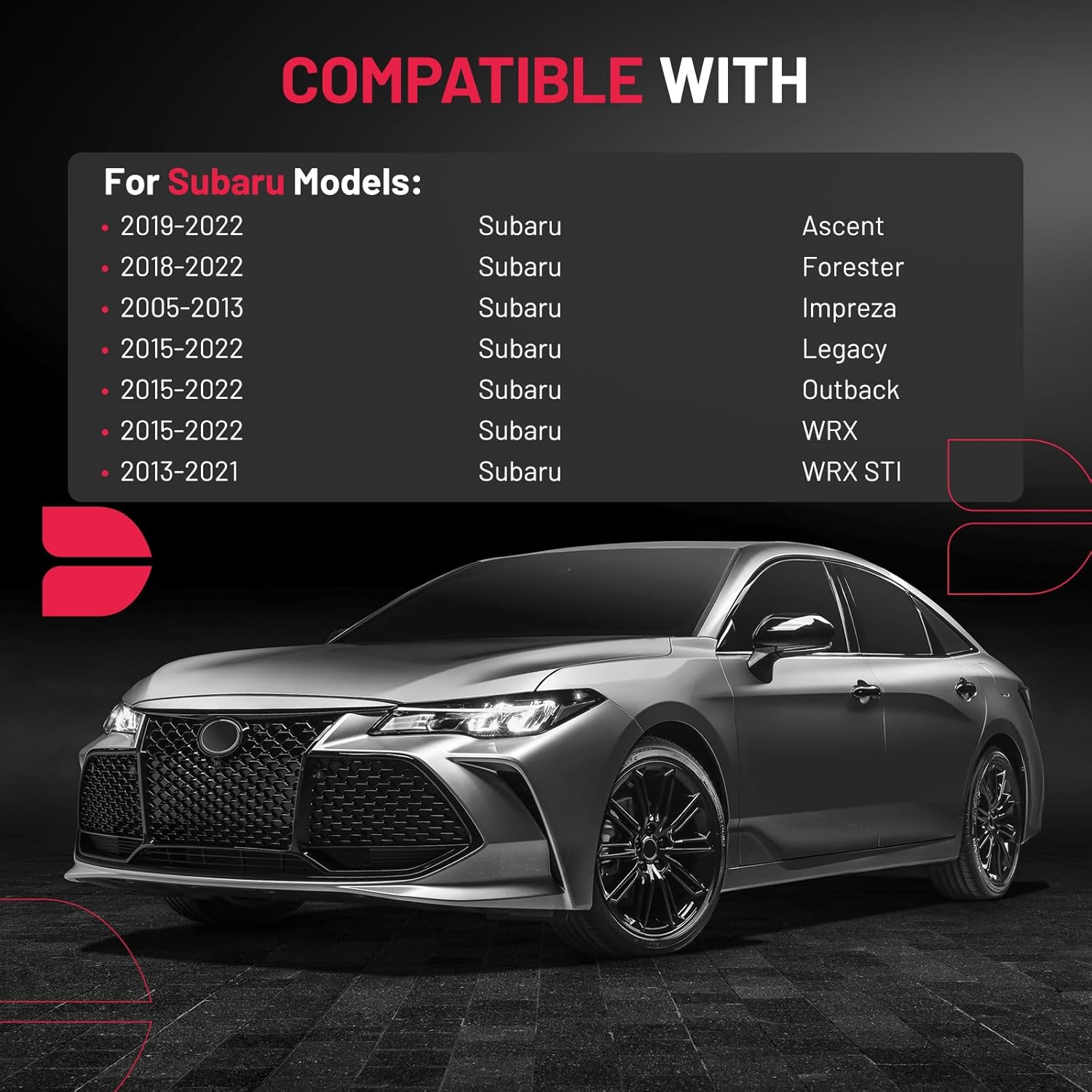 BDFHYK 5x114.3mm Wheel Spacers 20mm 5x4.5 Hubcentric Wheel Spacer Compatible with Subaru Ascent Forester Impreza WRX STI 2015-2022 Legacy Outback WRX, Forged 5 Lug M12x1.25 & 56.1mm Hub Bore, Set of 4 - Image 3