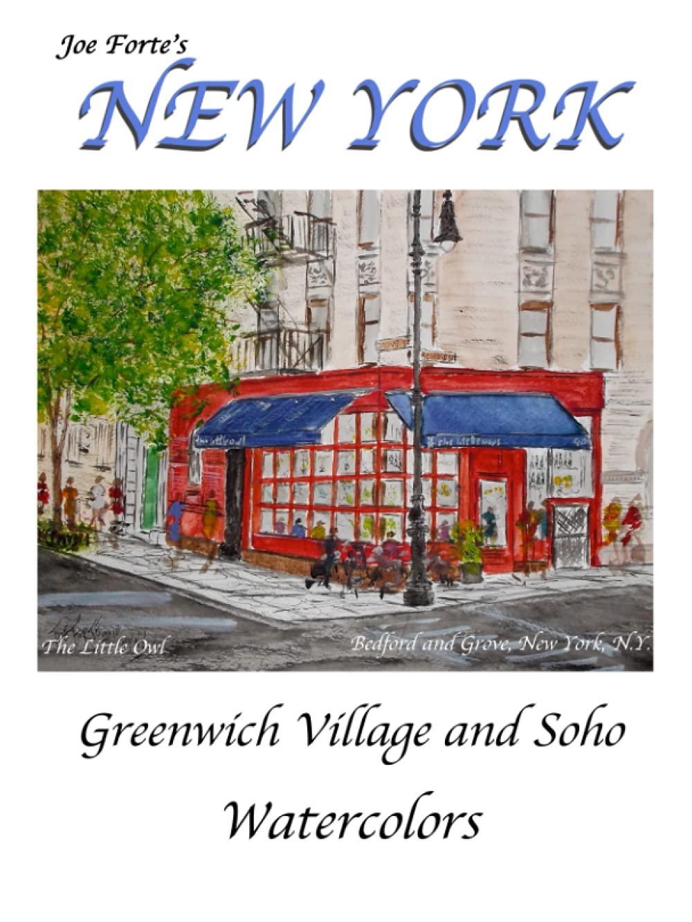 Aquarelles de New York par Joe Forte cadeau idéal pour passionné d'art
