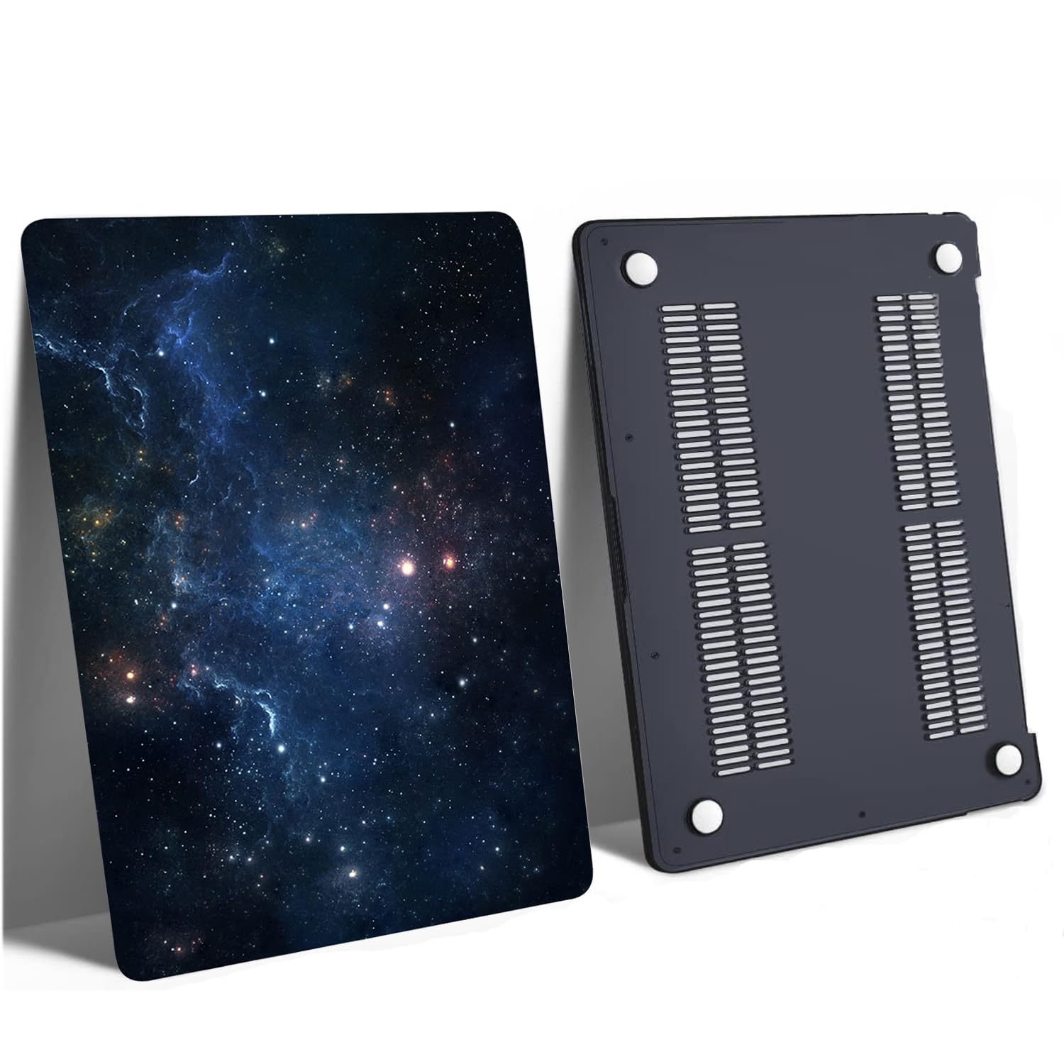 Laptop-Hülle Für MacBook Air 13 Zoll M2 (A2681) - PU-Leder Schutzhülle Mit Vollschutz, Schwarz