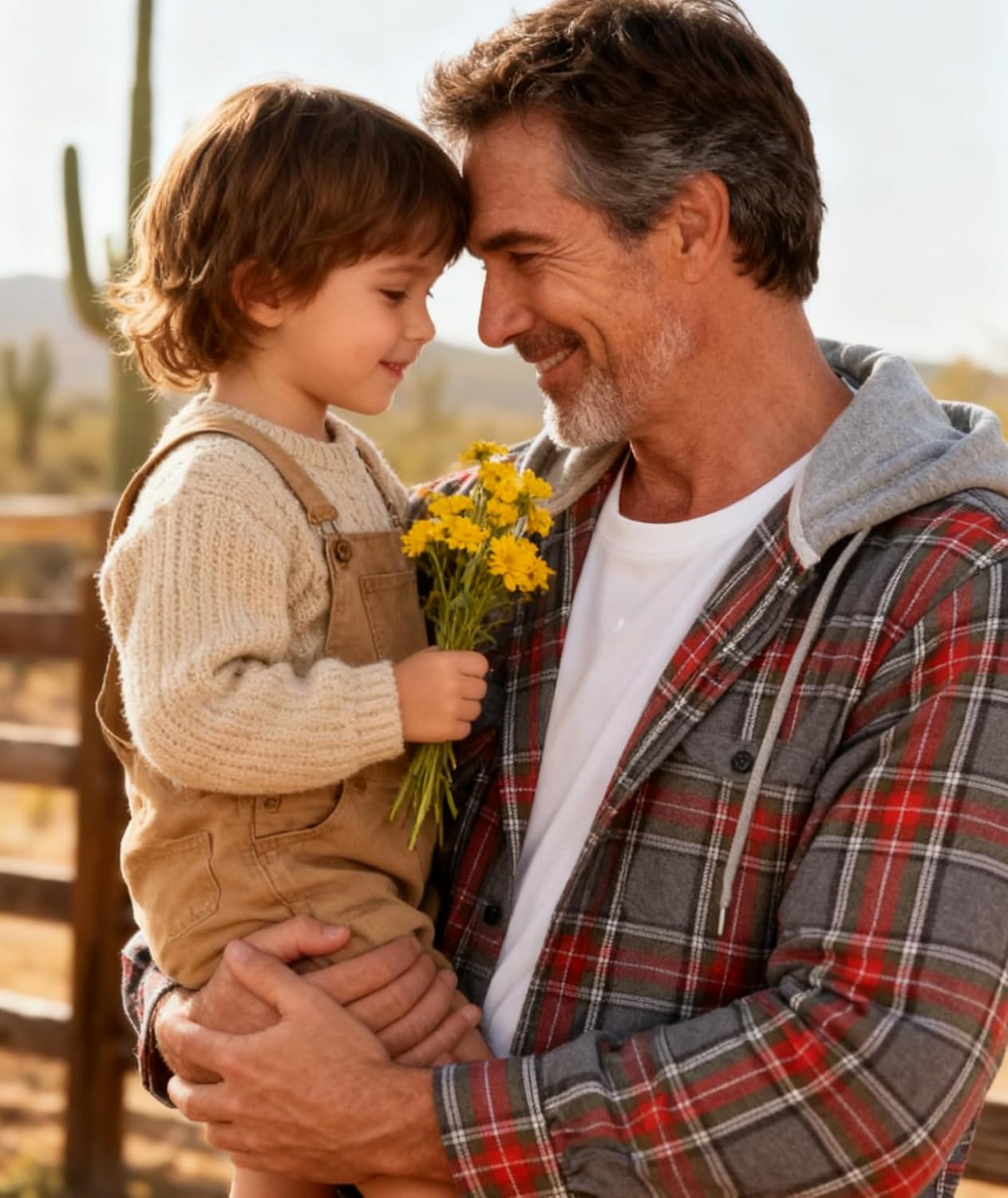 Men's Flannel Shirt Plaid Hoodie Stylish Long Sleeve Fall Casual Button Down Western Shirts with Flat Pocket - Image 4