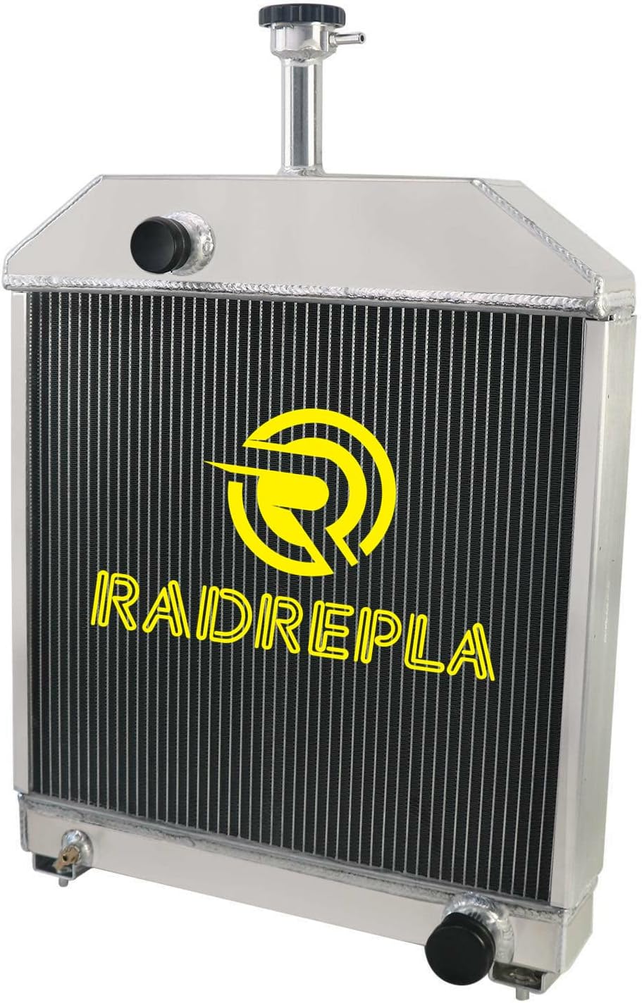 4 Row Radiator For Ford New Holland 445D 455 455C 555C 555D 565D 655C E7NN8005DA All Aluminum Radiator