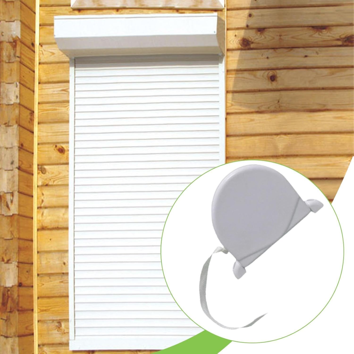 Roller Shutter Window Winder Box Compact Case Belt Organizer for Home Office Home & Garden | Window Treatments & Hardware | Shutters