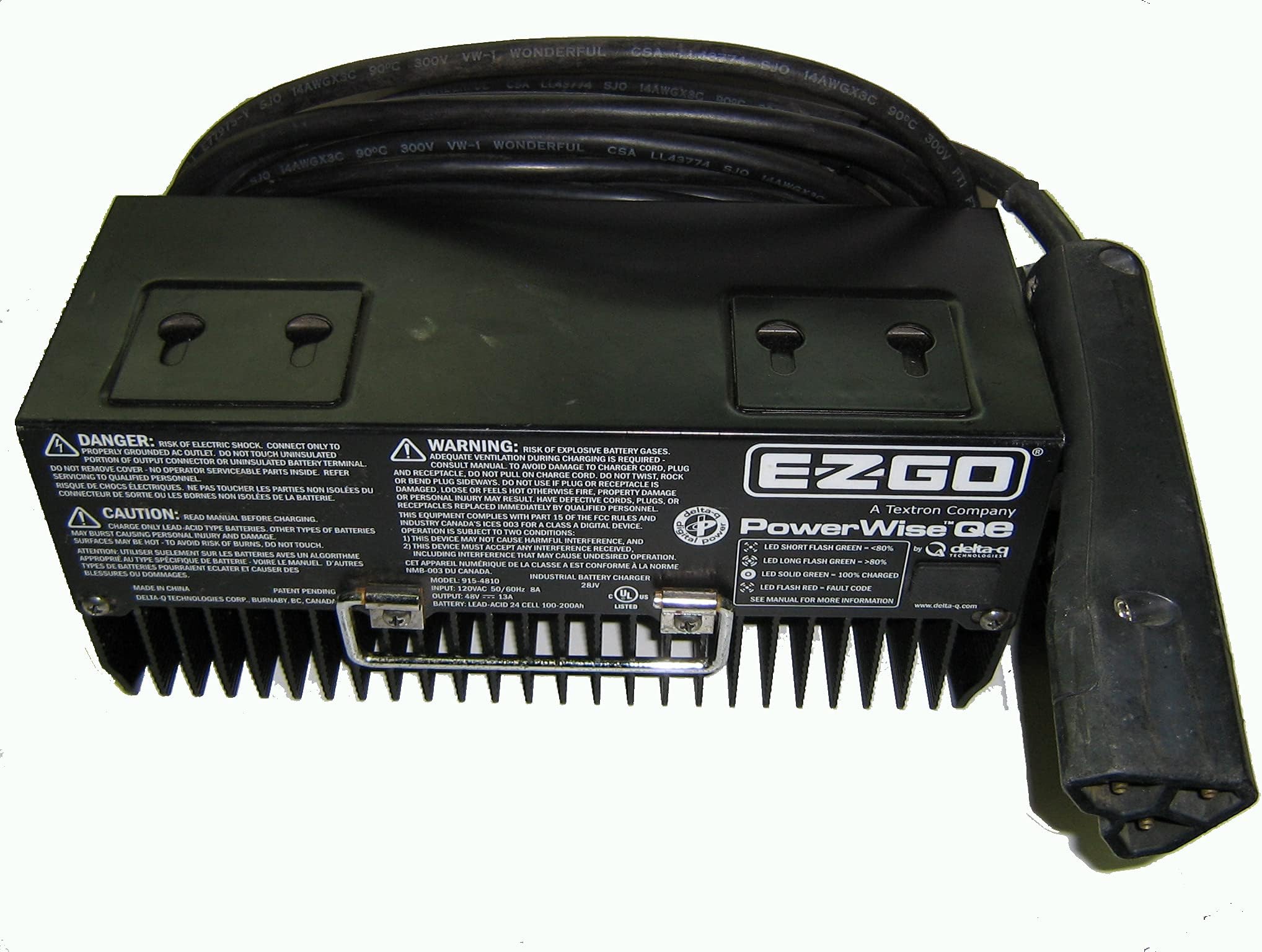 915-4810 Remanufactured Battery Charger 48V Powerwise Qe G4810,915-4810 with one Year Warranty.