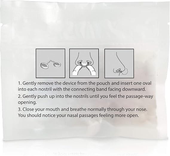 Sleepwell Sleep/Snore Internal Nasal Dilator for Snoring Relief, Congestion Relief, Restful Sleep, Restorative Sleep, Increase Airflow, Soft, Comfortable, Latex Free, Drug Free, Nasal Strips, 12Count