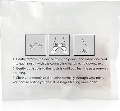 Sleepwell Sleep/Snore Internal Nasal Dilator for Snoring Relief, Congestion Relief, Restful Sleep, Restorative Sleep, Increase Airflow, Soft, Comfortable, Latex Free, Drug Free, Nasal Strips, 12Count