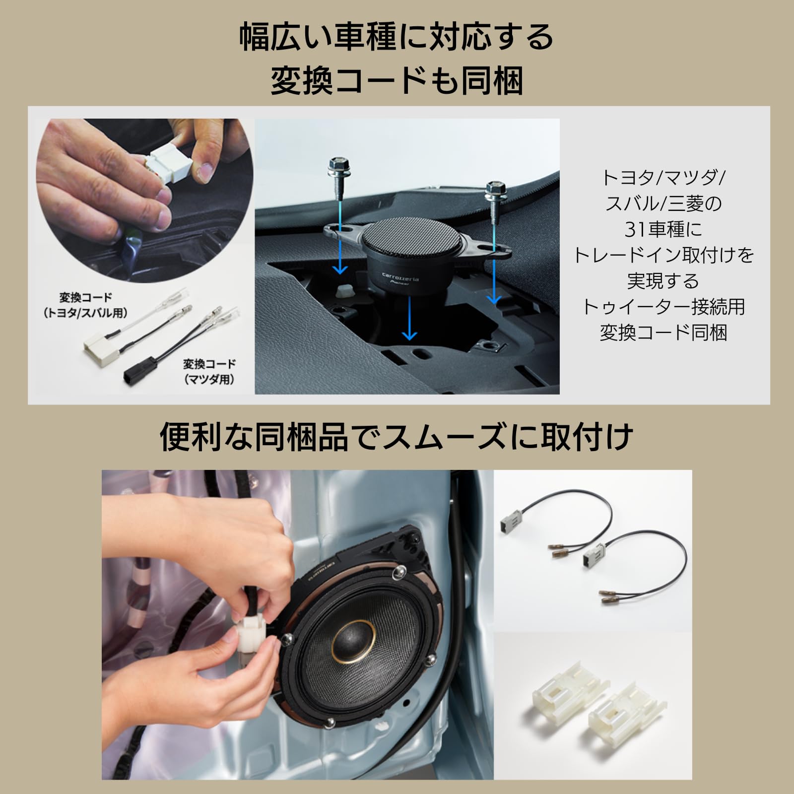 Amazon.co.jp: Pioneer スピーカー TS-C1746S 17cm カスタム