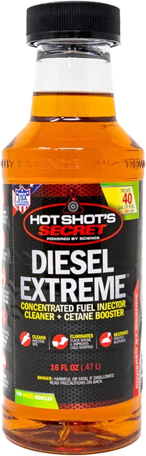 Hot Shot's Secret P040416Z Diesel Extreme Clean and Boost - 16 fl. oz. (Packaging May Vary)
