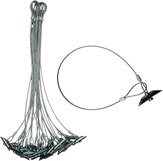 3.5" Chisel Earth Anchor - Heavy Duty Ground Anchor with 30" Cable - Cable Earth Anchor for Swing Set, shed, Greenhouse, Fence and More (6)