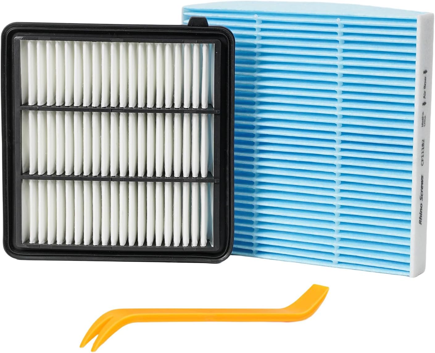 Engine Air Filter&Cabin Air Filter Combo Pack-Compatible with Honda CRV CR-V 1.5T 2023-2026;Civic 1.5T 2022-2026,Accord 1.5T 2023-2026-CA12932&CF11182